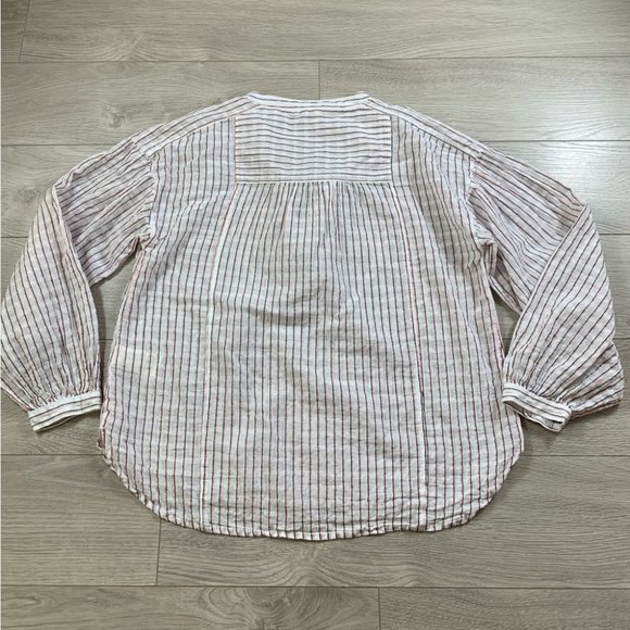 Anthropologie Pilcro Brianna Ruffle Blouse - Picture 3 of 11